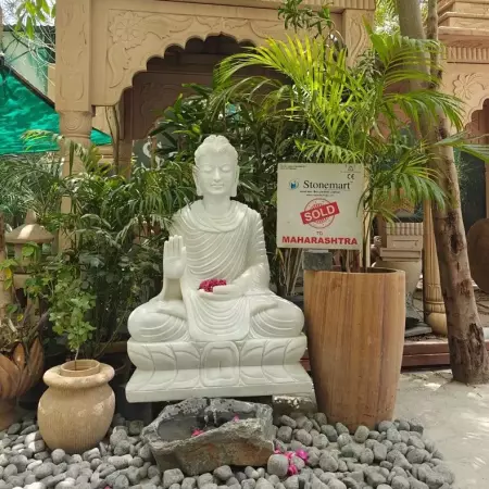 What is the Difference Between an Abhaya Mudra Buddha and an Anjali Mudra Buddha Statue?